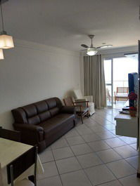Ap of 3 bedrooms, 2 bathrooms, total view of the sea, w / Wi-fi, C / Garage