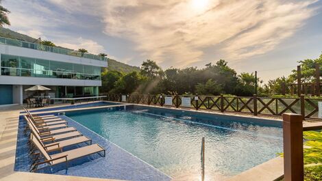 Condominio frente al mar con piscina climatizada