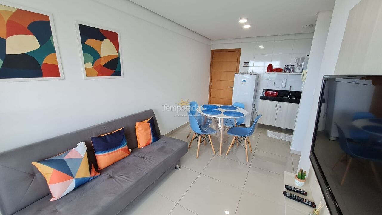 Apartamento para aluguel de temporada em João Pessoa (Jardim Oceania)