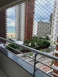 Apartamento Praia de Iracema con balcón con vistas al mar