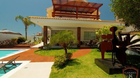 LUXURY HOUSE IN MARISCAL BEACH, FOR 10 PEOPLE, 100m FROM THE BEACH