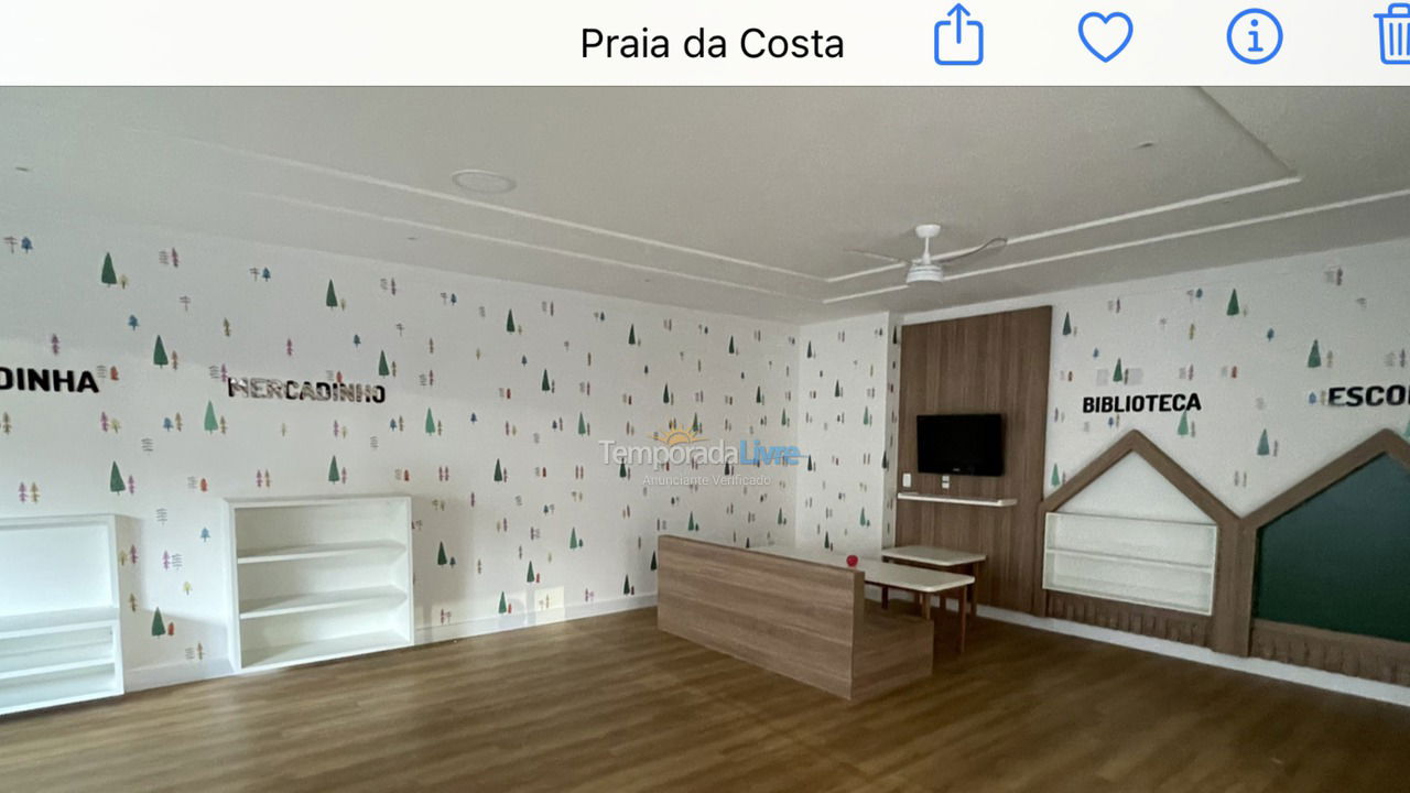 Apartment for vacation rental in Vila Velha (Praia da Costa)