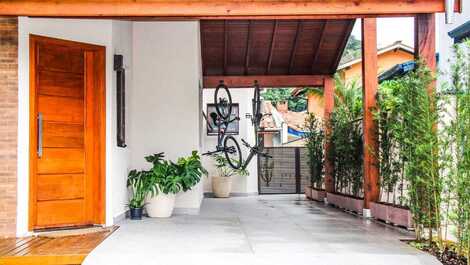 Garagem coberta para 2 carros 