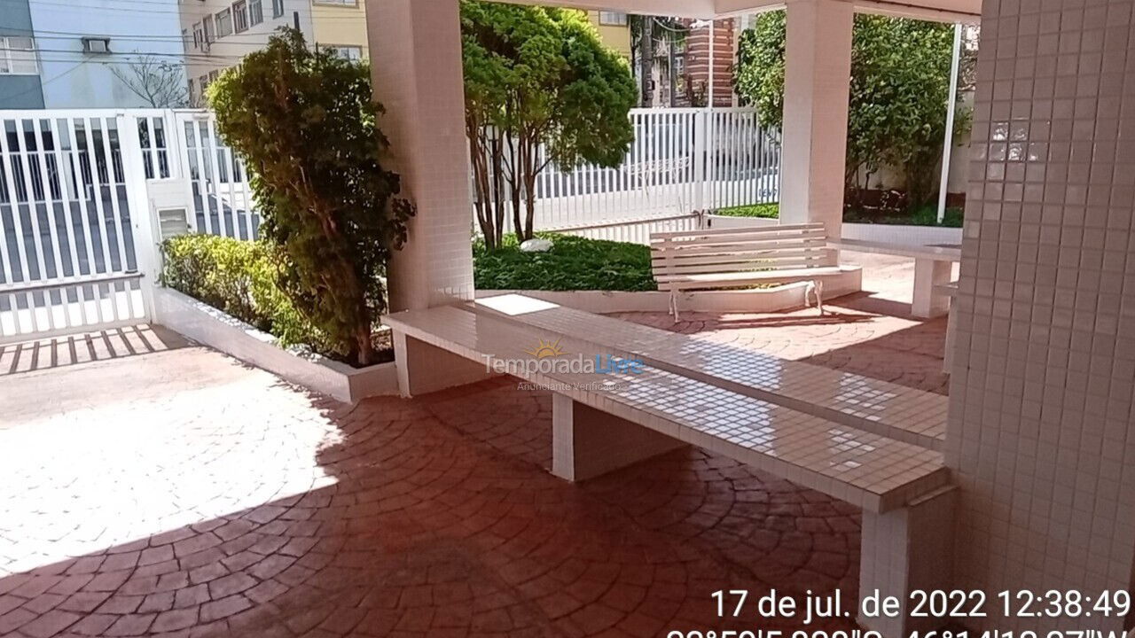 Apartment for vacation rental in Guarujá (Enseada)