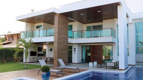 HIGH STANDARD HOUSE 6 SUITES 70 METERS FROM GUARAJUBA BEACH - BA