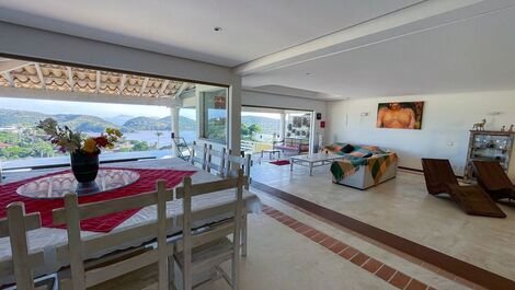 Buz012 - Beautiful 4 bedroom villa with pool in Búzios