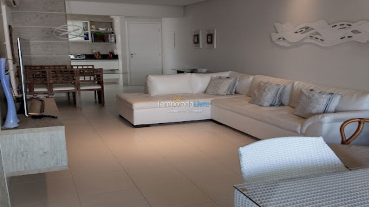 Apartamento para aluguel de temporada em Bertioga (Riviera de São Lourenço)