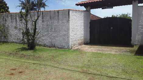 Portão de entrada da chacara 