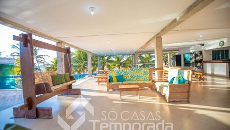 HERMOSA CIUDAD IZQUIERDA CON 5 SUITES, PISCINA DE BORDE INFINITO EN EL BORDE DEL LAGO