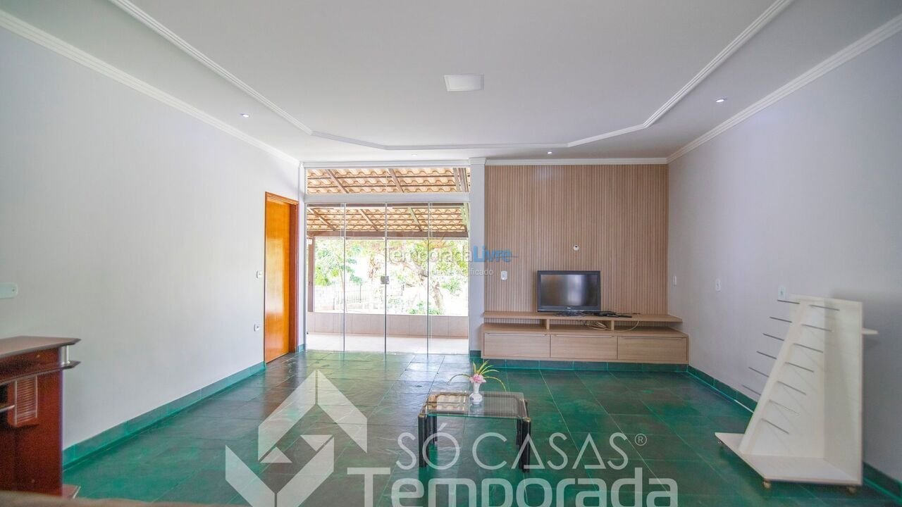 House for vacation rental in Caldas Novas (Setor Lago Sul)