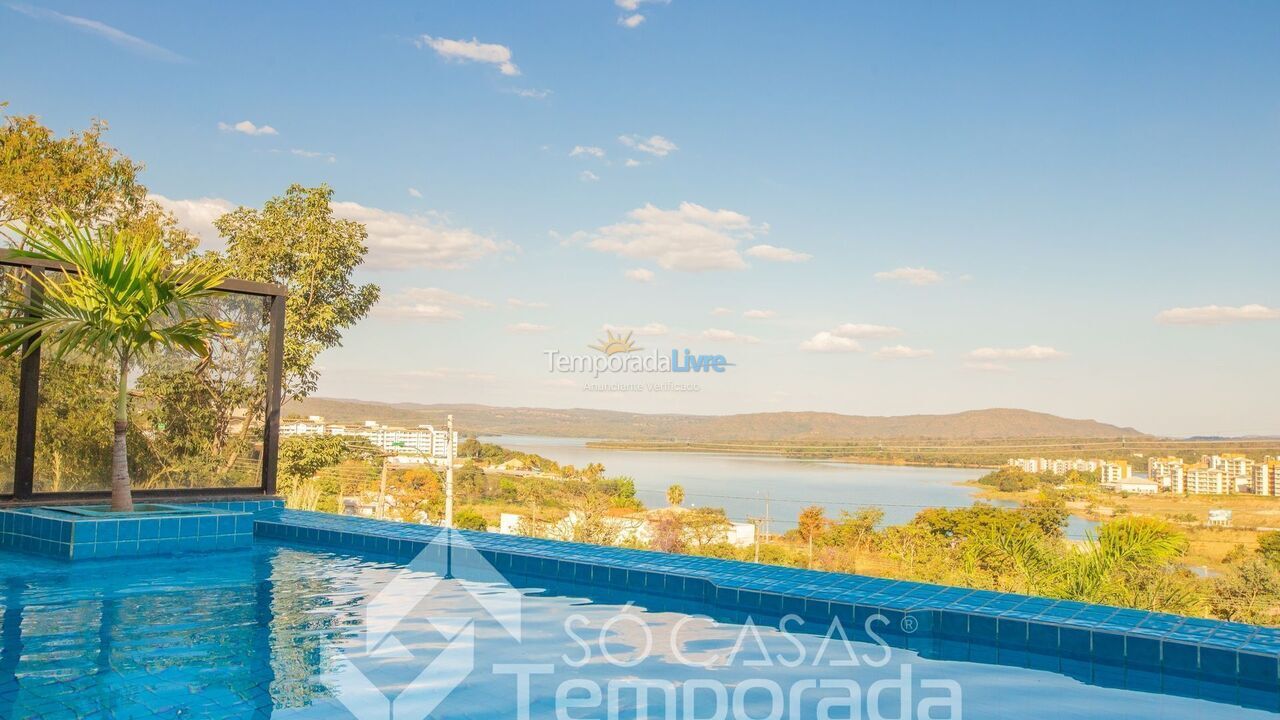 Casa para aluguel de temporada em Caldas Novas (Condomínio Marina Di Caldas)