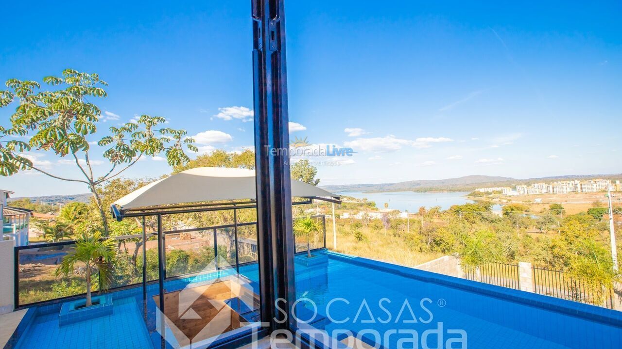 Casa para aluguel de temporada em Caldas Novas (Condomínio Marina Di Caldas)