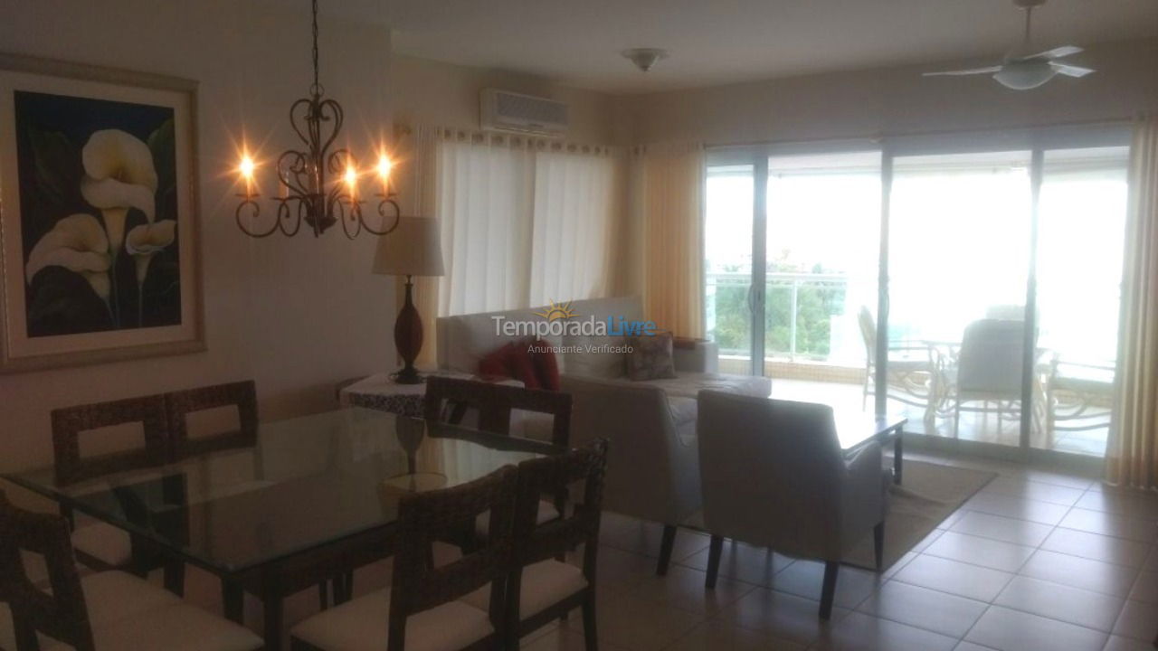 Apartamento para aluguel de temporada em Bertioga (Riviera de São Lourenço)