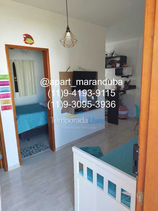 Apartamento para alquiler de vacaciones em Ubatuba (Maranduba)