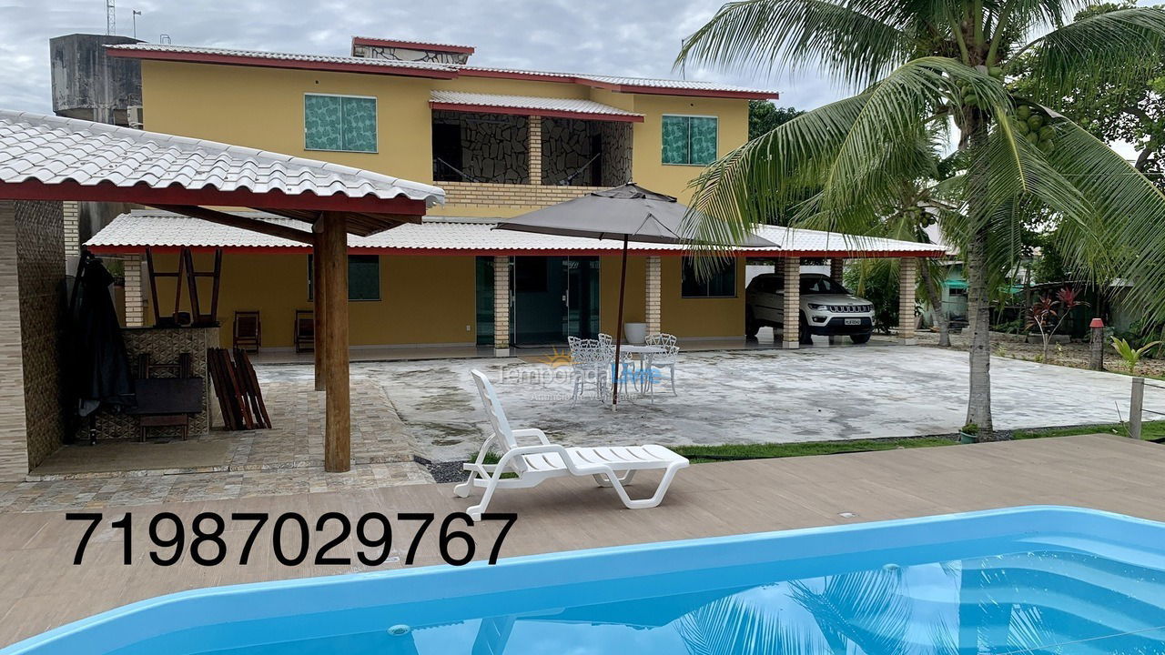 House for vacation rental in Camaçari (Barra do Jacuípe)