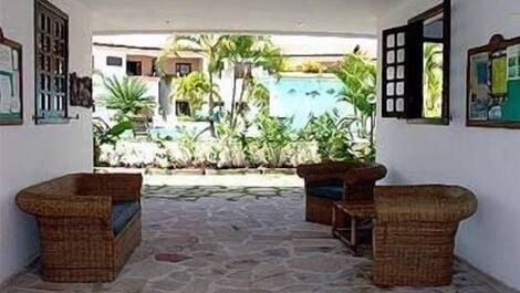 Apartments in the Residential with pool and reception A03 bedroom and living room