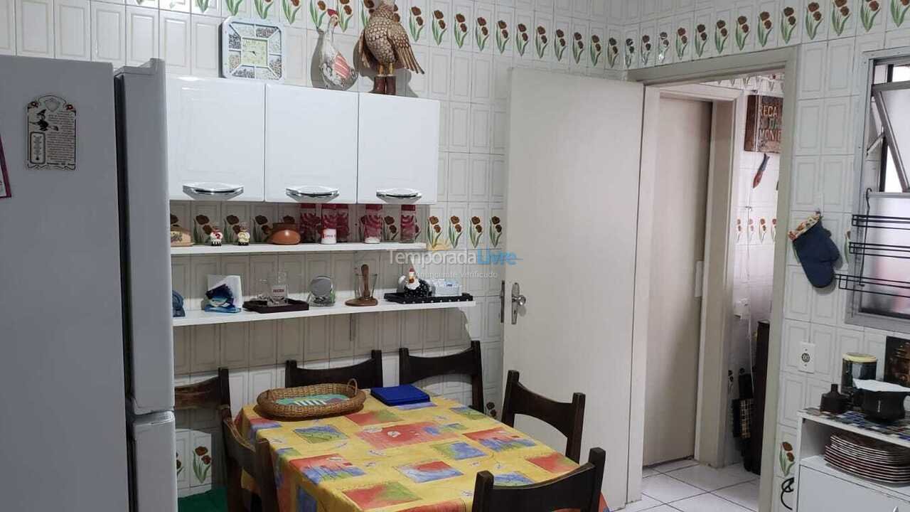 Apartamento para aluguel de temporada em Santos (Pompéia)
