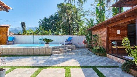 Casa Carvalho near Jabaquara beach with air and pool