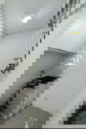 Apê Designer! air-conditioned environments, barbecue and swimming pool!