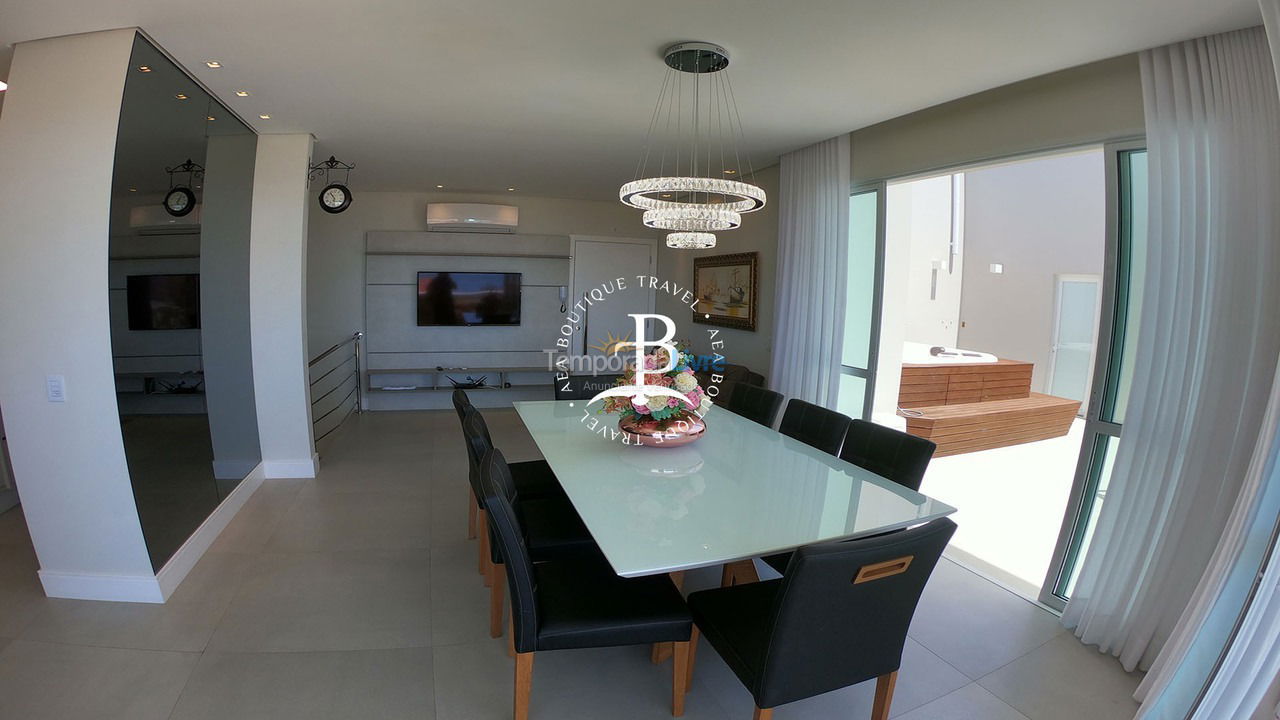 Apartment for vacation rental in Governador Celso Ramos (Praia de Palmas)