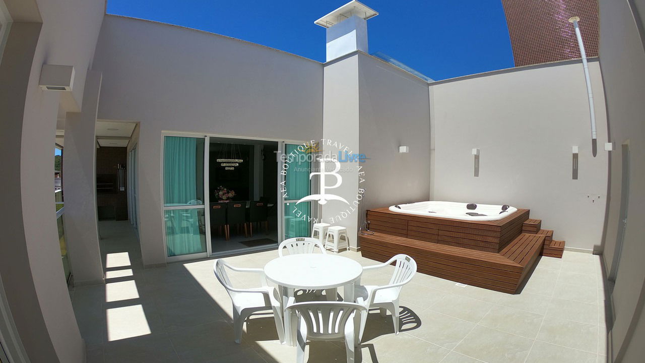 Apartment for vacation rental in Governador Celso Ramos (Praia de Palmas)