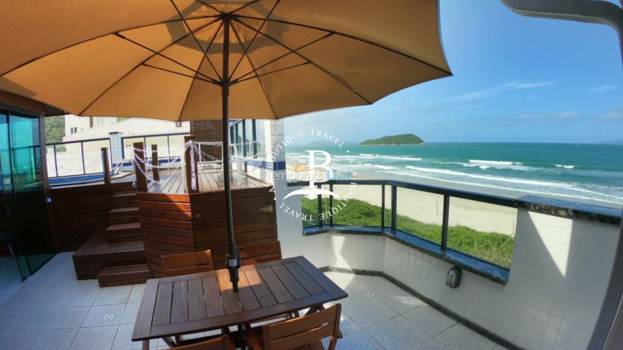Apartamento para aluguel de temporada em Governador Celso Ramos (Praia de Palmas)