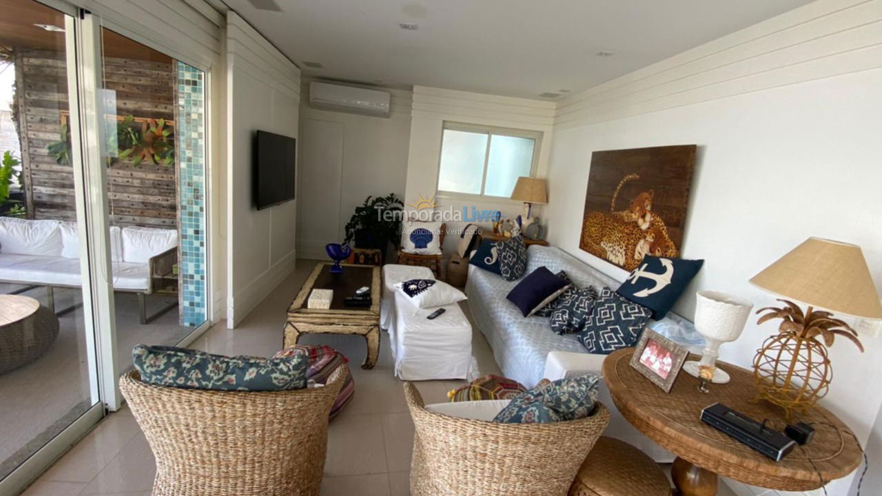 Apartamento para aluguel de temporada em Bertioga (Riviera de São Lourenço)