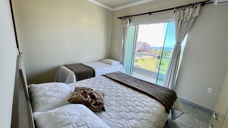 Two bedroom apartment with sea view.