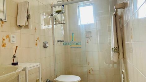 Apartamento para 8 pessoas Frente mar 3 suítes Ed. Continental
