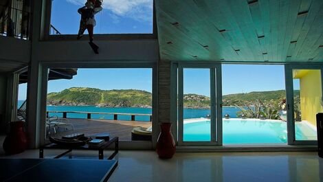 Espectacular mansión con seis suites, con vistas panorámicas a Praia...