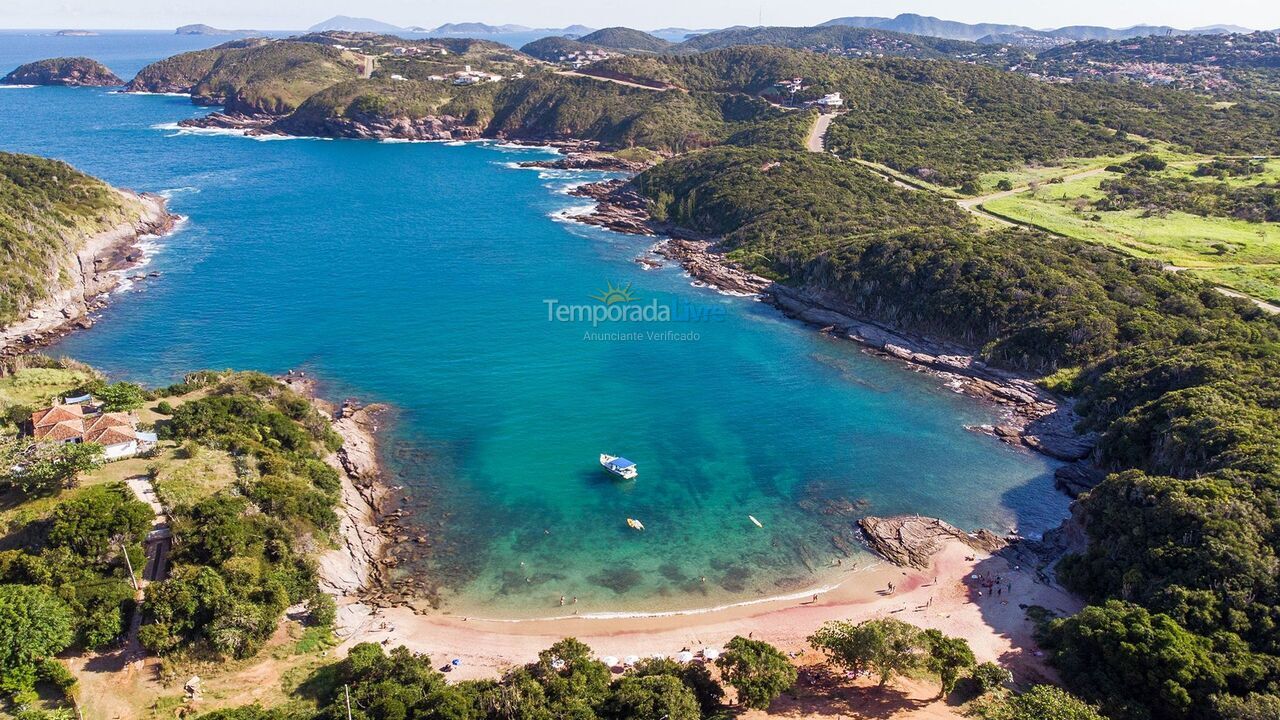 Casa para alquiler de vacaciones em Armação dos Búzios (Praia do Forno)
