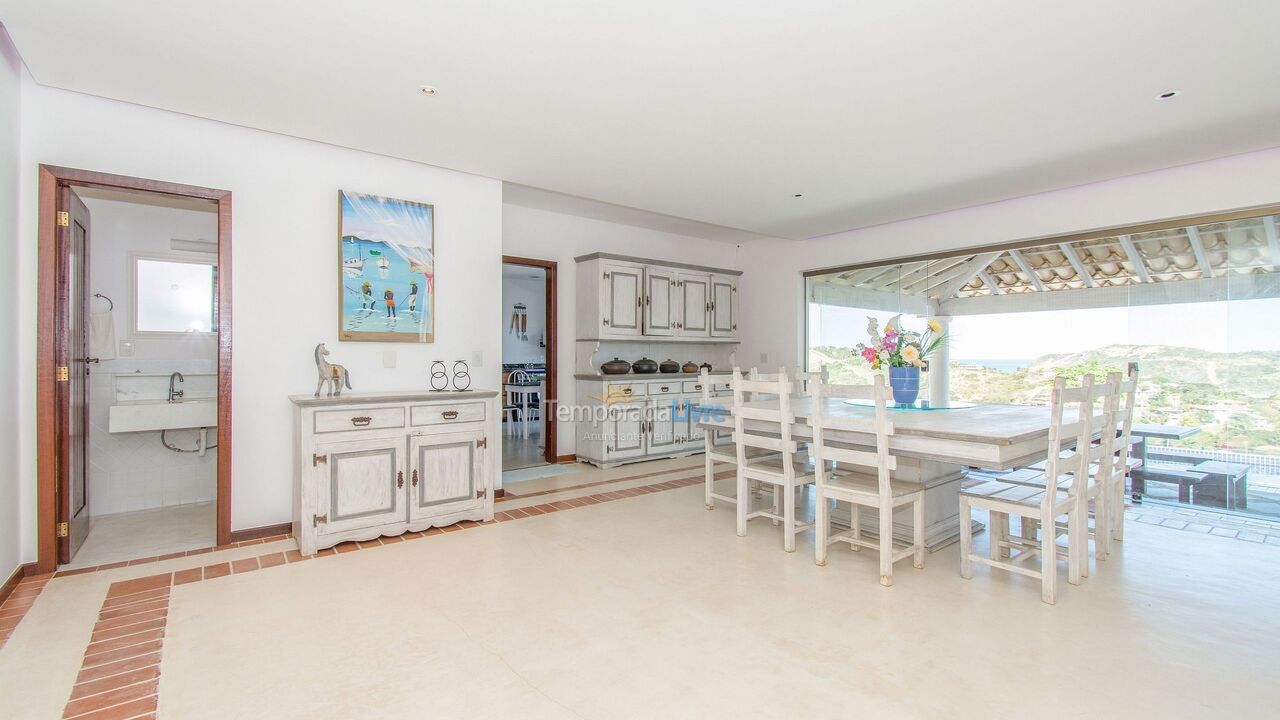 Casa para alquiler de vacaciones em Armação dos Búzios (Praia da Ferradura)
