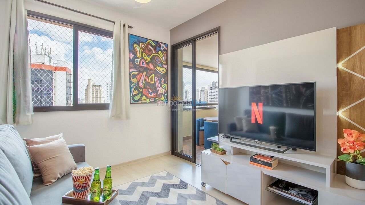 Apartamento para aluguel de temporada em São Paulo (Vila Mariana)