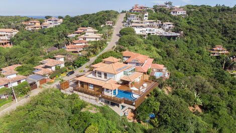 Beautiful Villa with nine suites, with paradisiacal views, and the sunset...