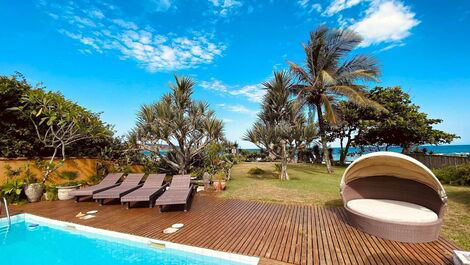 Hermosa Casa Pé na Areia da Praia de Geribá, con Cuatro Suites