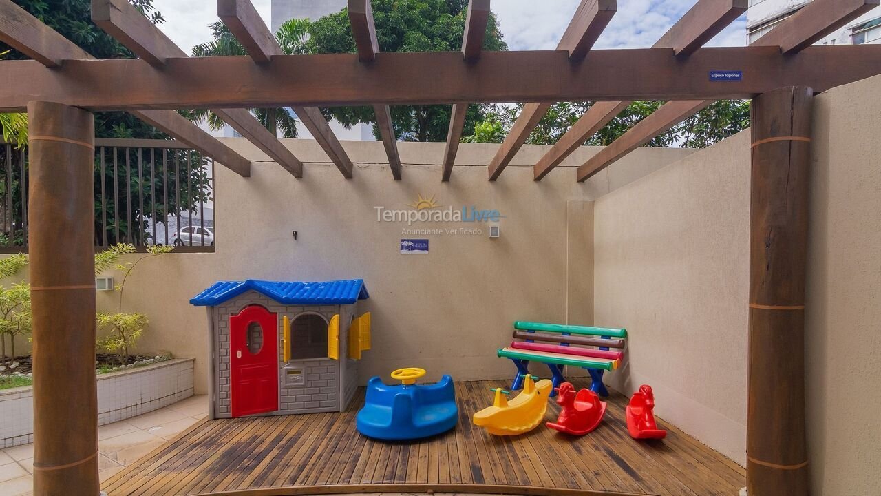 Apartamento para aluguel de temporada em Salvador (Ba Federação)