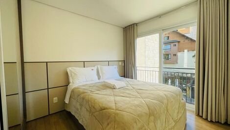 Loft Gramado 202: 2 suites, 6 plazas, a pocos metros de la Rua Coberta