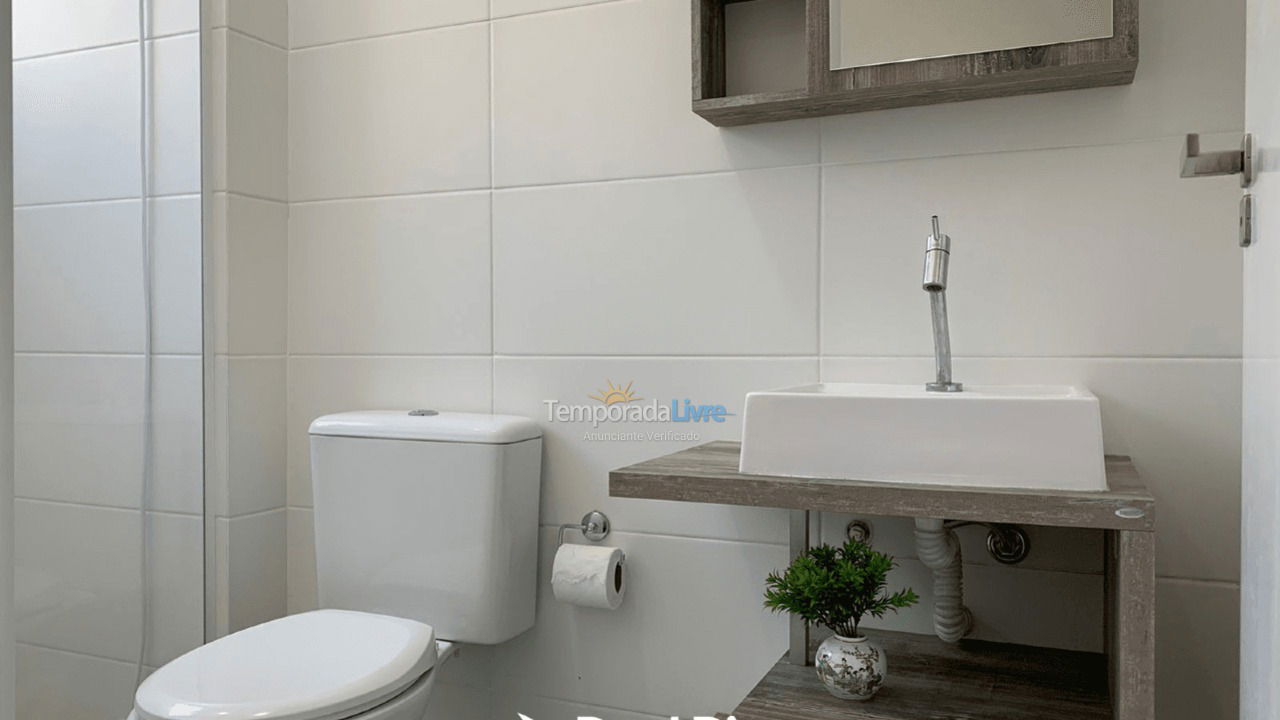 Apartment for vacation rental in Governador Celso Ramos (Palmas)