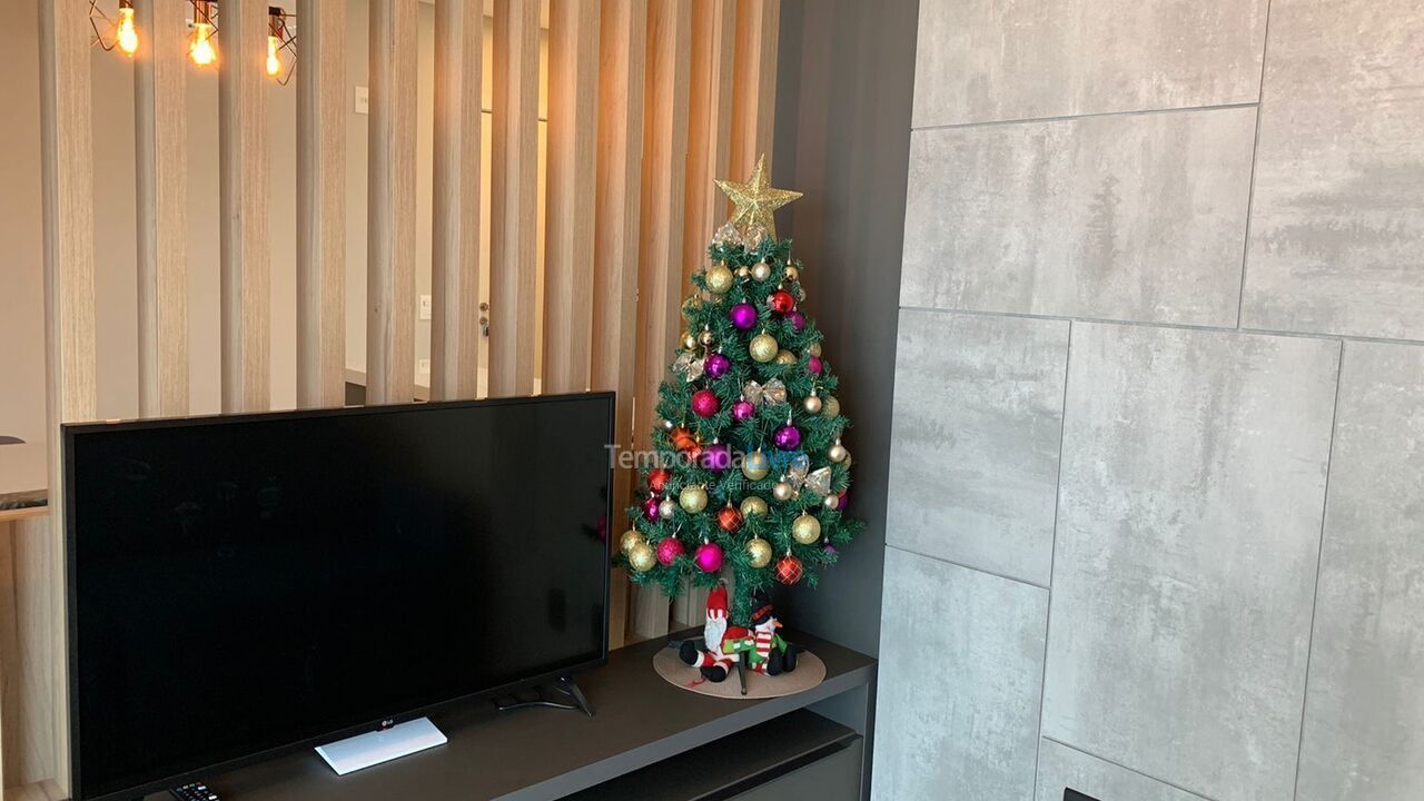 Apartment for vacation rental in Governador Celso Ramos (Palmas)