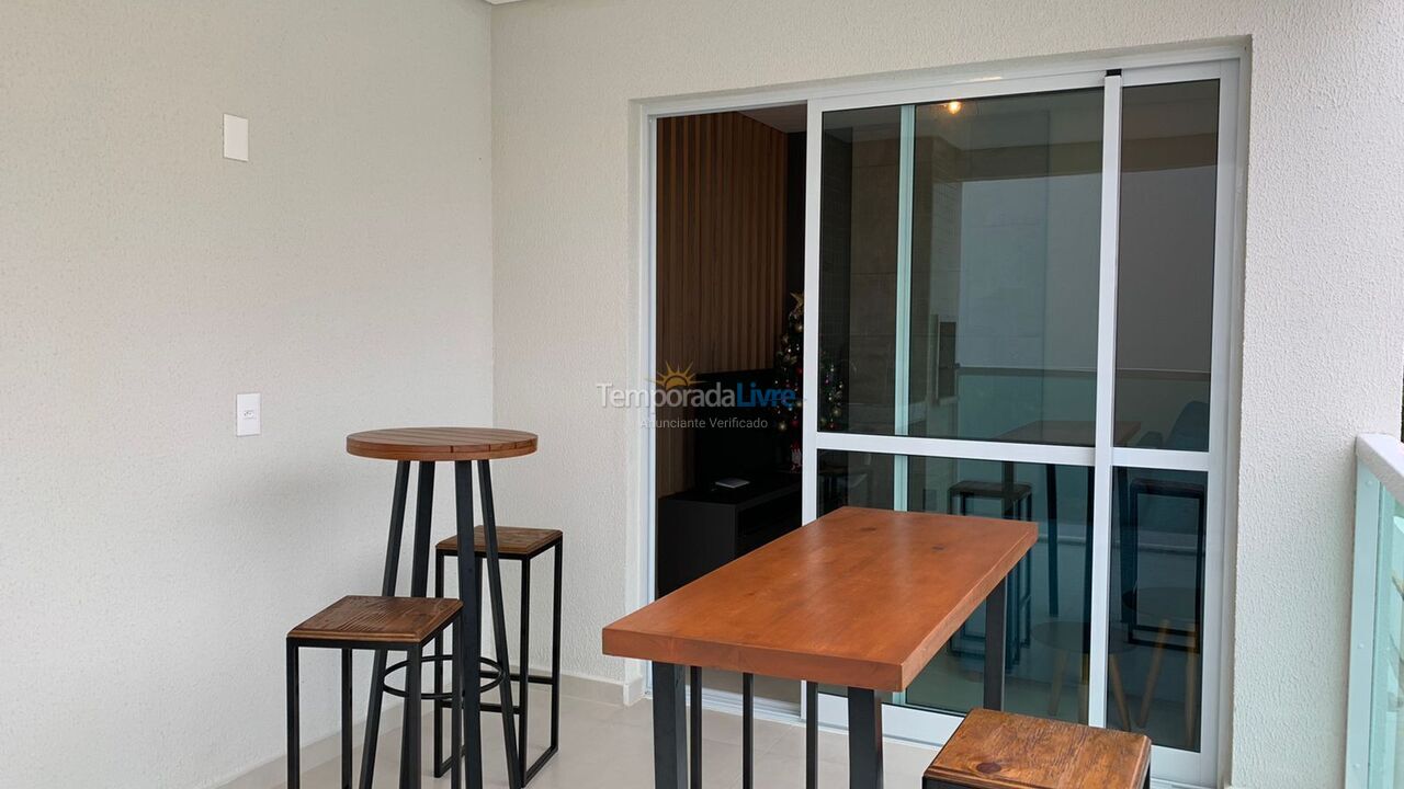 Apartment for vacation rental in Governador Celso Ramos (Palmas)