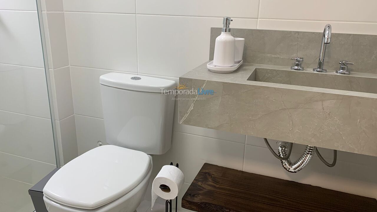 Apartment for vacation rental in Governador Celso Ramos (Palmas)