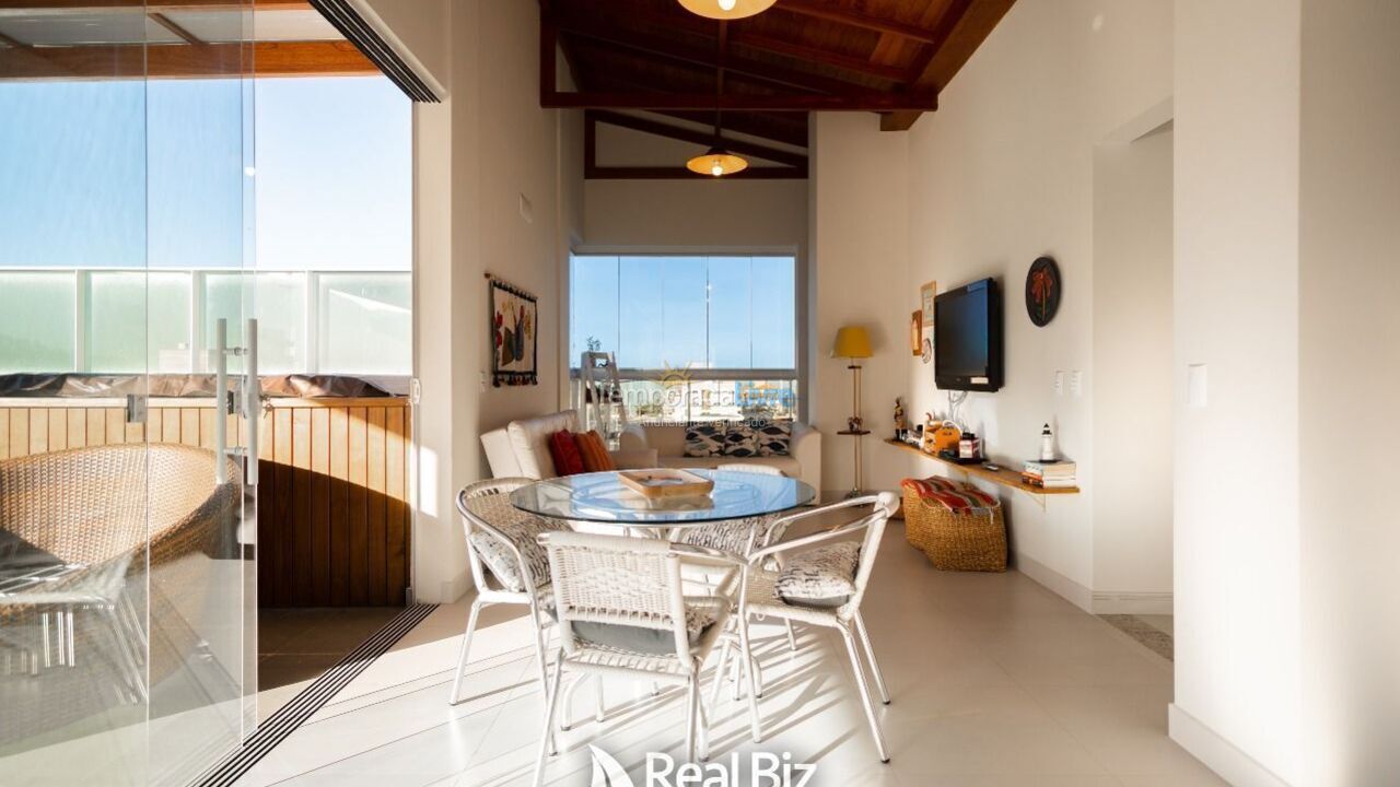 Apartamento para alquiler de vacaciones em Governador Celso Ramos (Armação da Piedade)