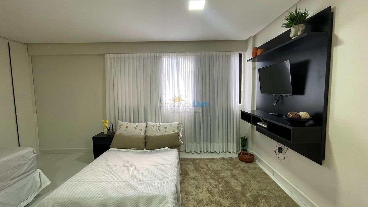 Apartamento para aluguel de temporada em João Pessoa (Cabo Branco)
