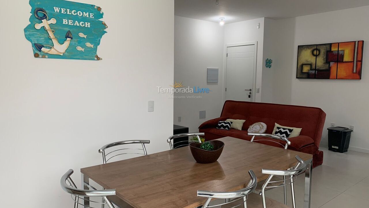Apartamento para alquiler de vacaciones em Governador Celso Ramos (Palmas)