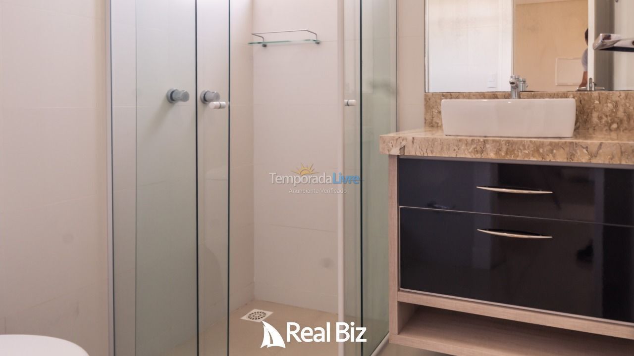 Apartamento para alquiler de vacaciones em Governador Celso Ramos (Palmas)