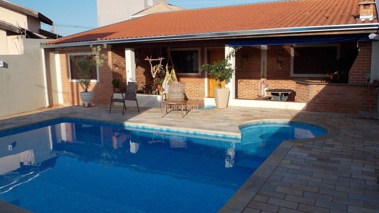 House for vacation rental in Brotas Sp (Jardim Santa Cecilia)