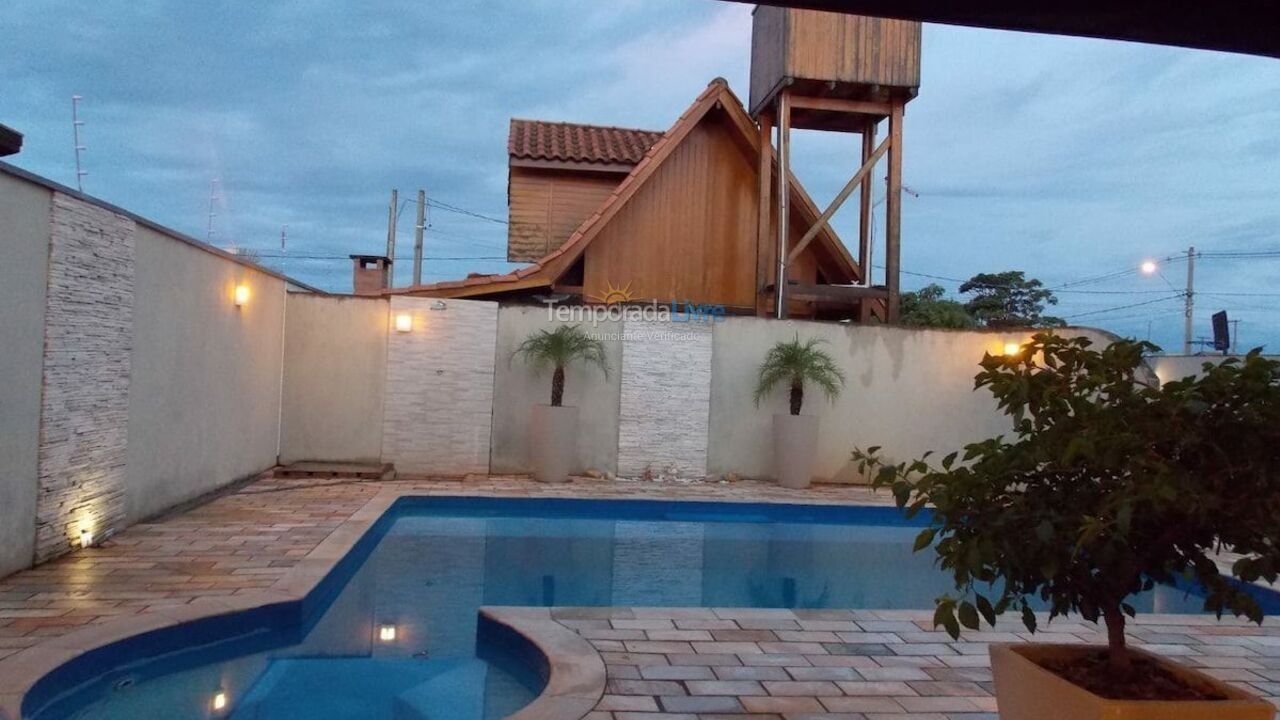 House for vacation rental in Brotas Sp (Jardim Santa Cecilia)