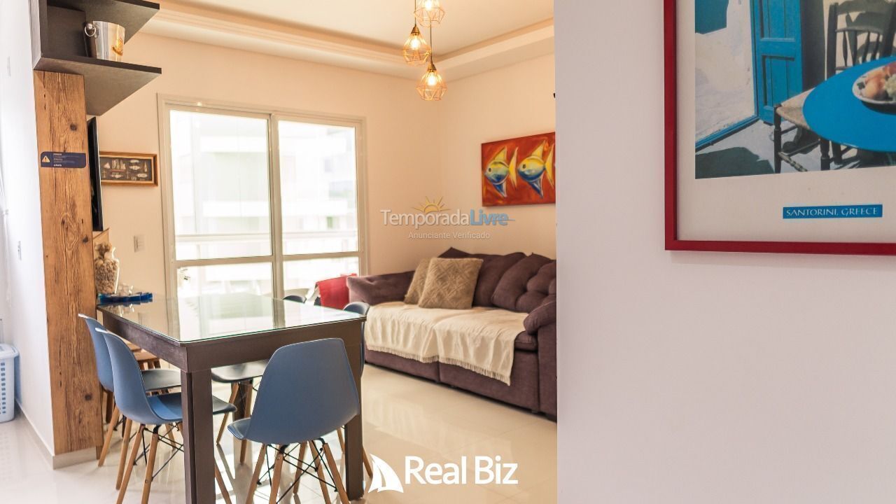 Apartamento para aluguel de temporada em Governador Celso Ramos (Palmas)