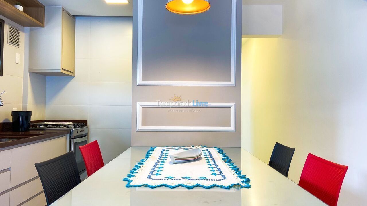 Apartment for vacation rental in Governador Celso Ramos (Palmas)