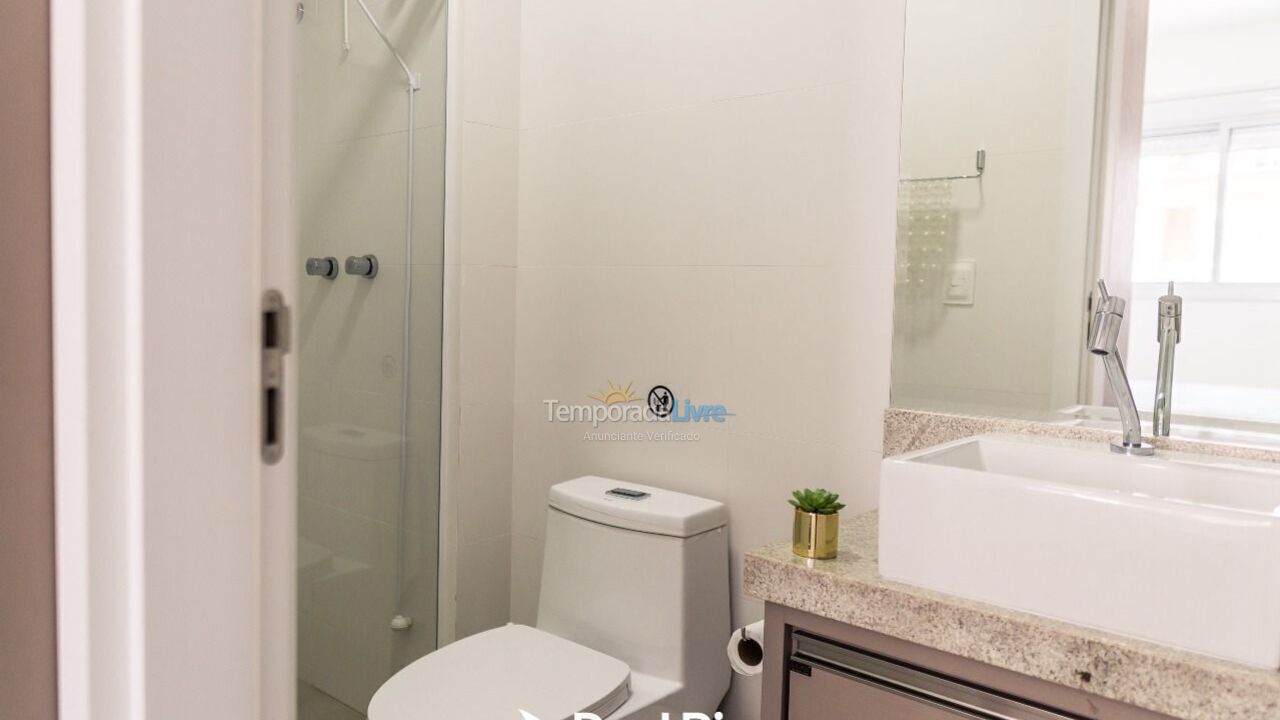Apartamento para alquiler de vacaciones em Governador Celso Ramos (Palmas)